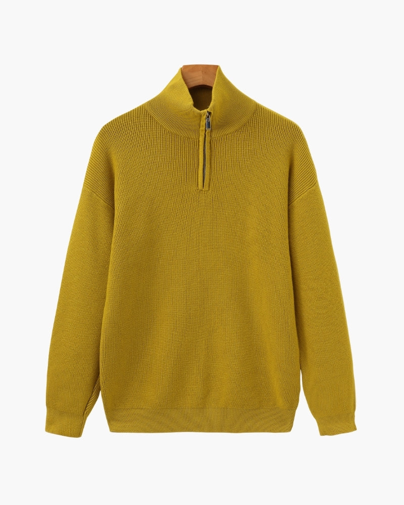Edler Half-Zip Strickpullover