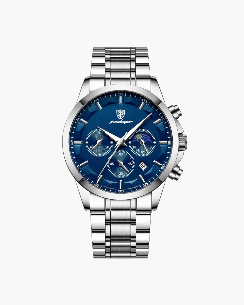 Precision Chronograph Stahluhr