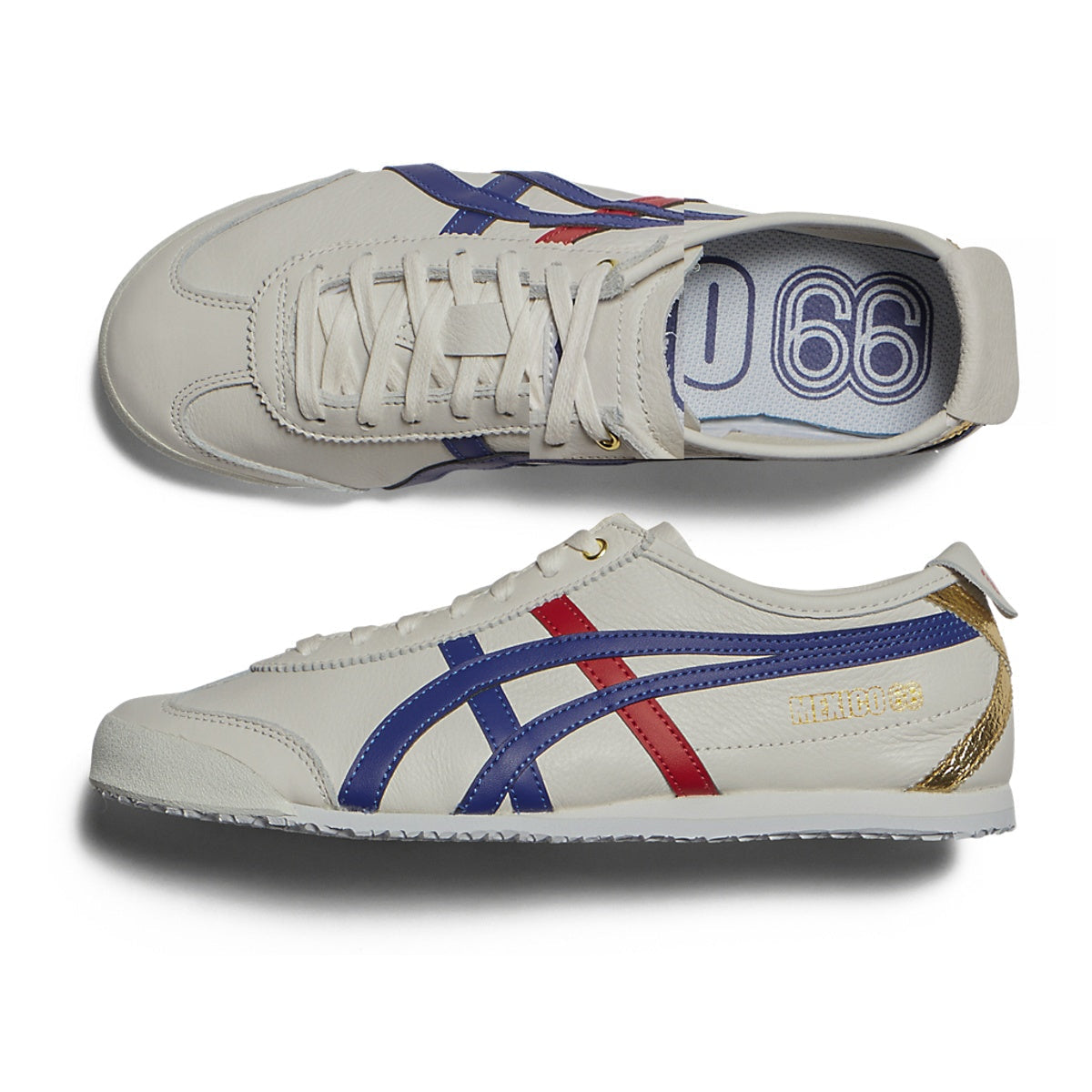 Mexico 66 Weiss/Dark Blue