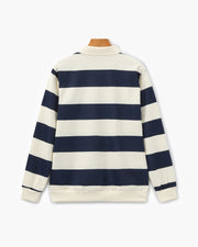 Vintage Rugby Polo mit Streifen