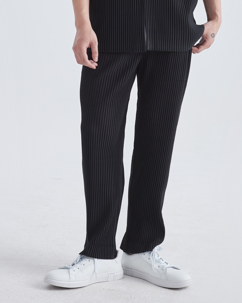 Rippstrick Baumwoll Pantalon
