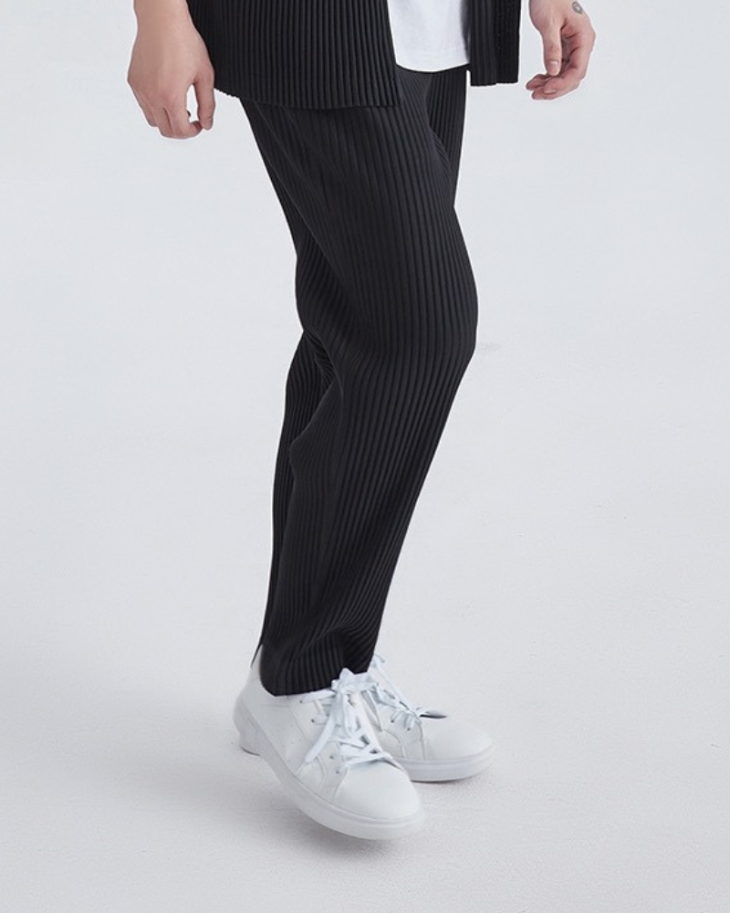 Rippstrick Baumwoll Pantalon