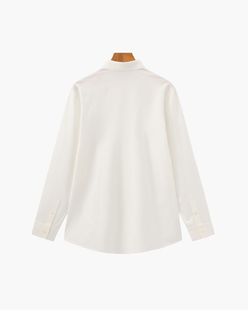 Tailliertes Cotton Flex Hemd