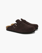 Old Money Wildleder-Clogs