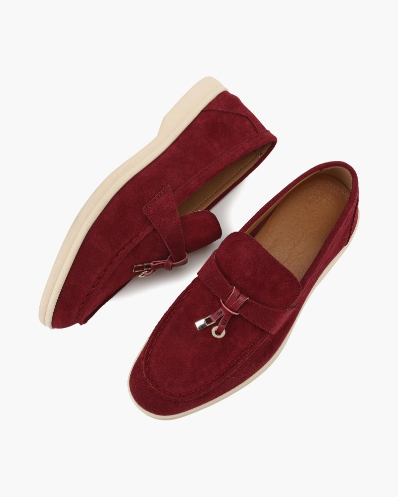 Old Money Wildleder Lady Loafer