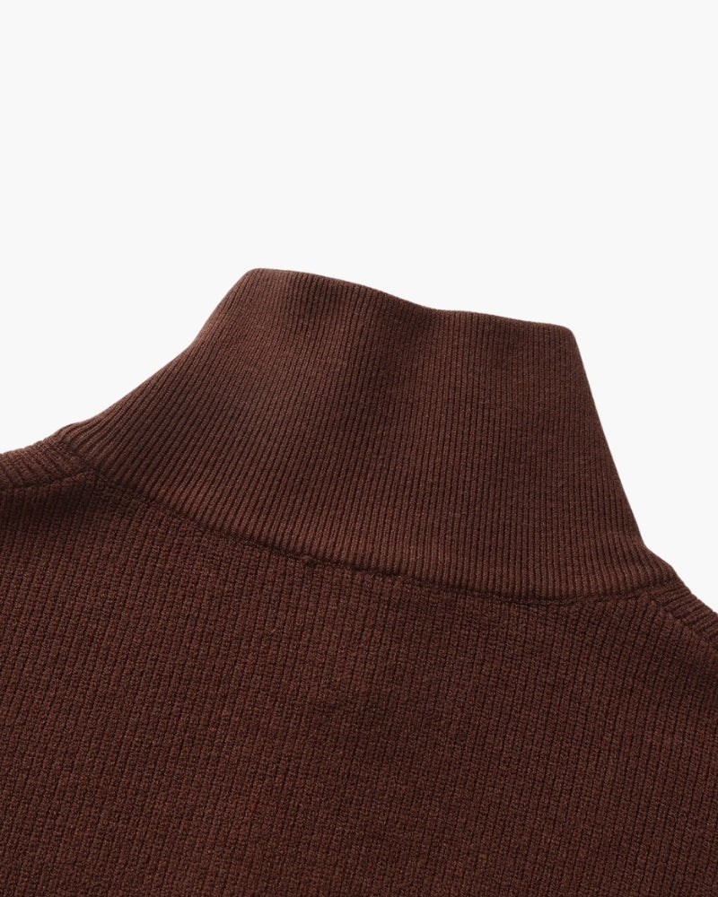 Edler Half-Zip Strickpullover