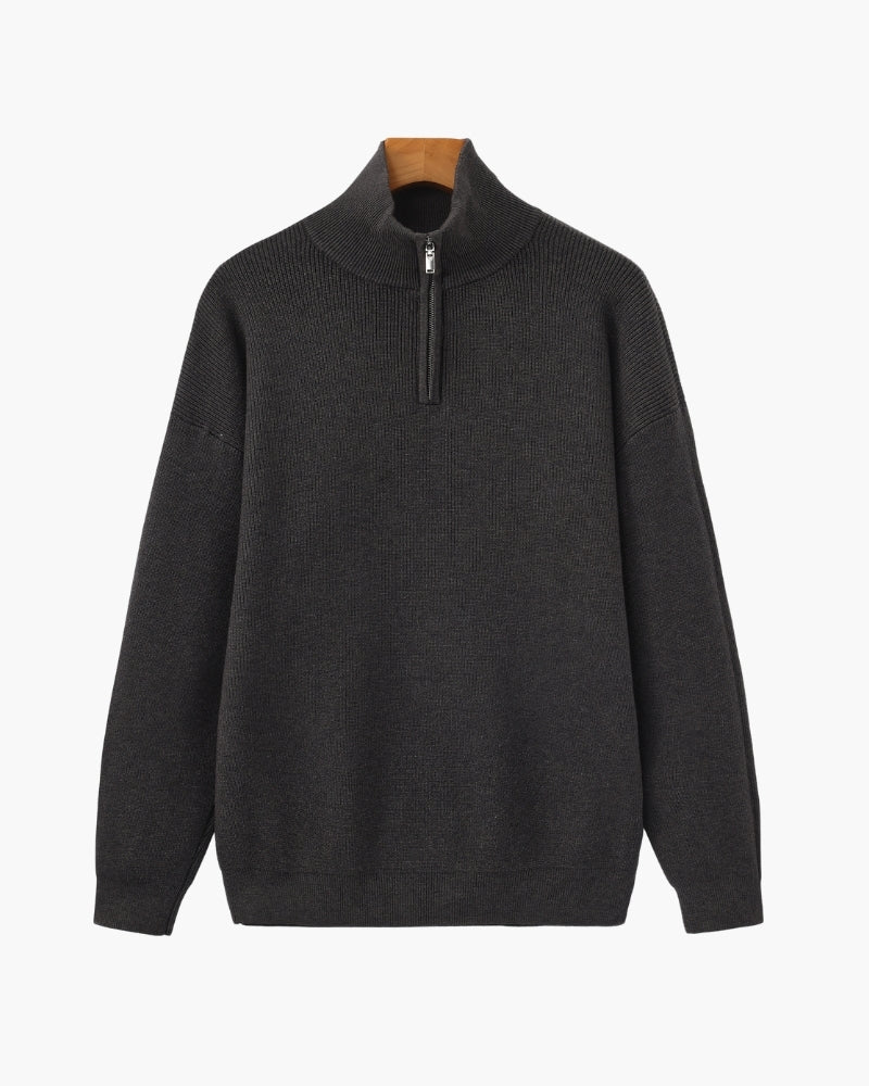 Edler Half-Zip Strickpullover