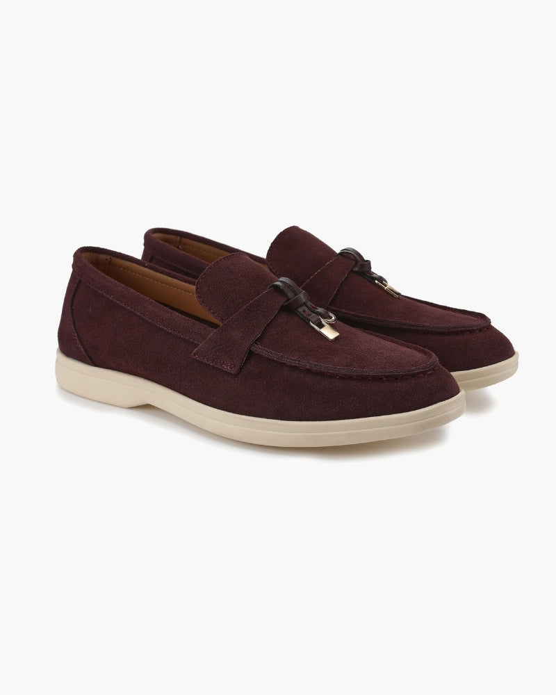 Old Money Wildleder Lady Loafer