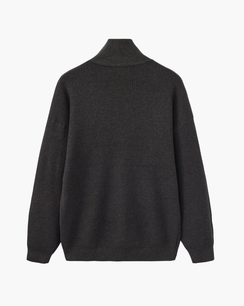 Edler Half-Zip Strickpullover