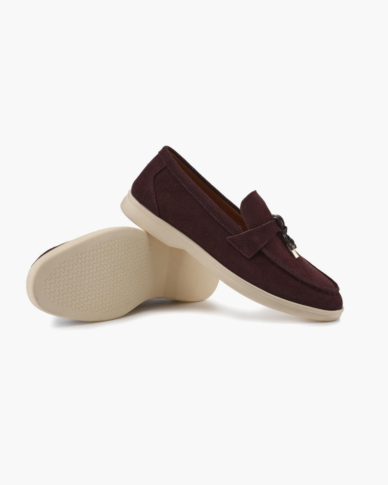 Old Money Wildleder Lady Loafer