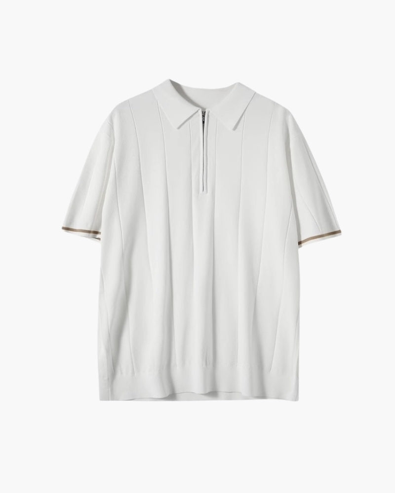 Signature Polo mit Kontrastbesatz