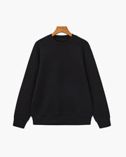 Klassisches Modal Blend Sweatshirt mit Rundhals