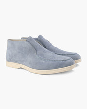 Old Money Hohe Wildleder-Loafer