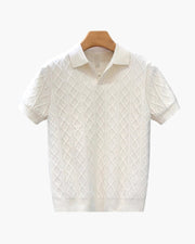 Signature Strukturiertes Strickpolo