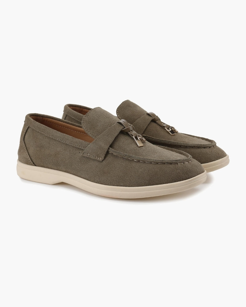 Old Money Wildleder Lady Loafer