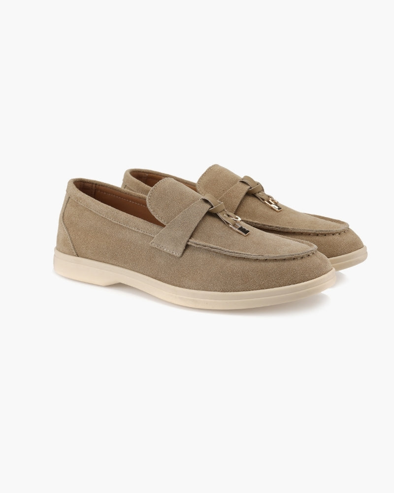 Old Money Wildleder Lady Loafer
