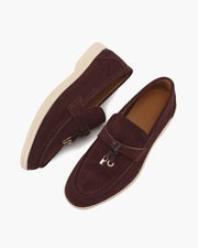 Old Money Wildleder Lady Loafer