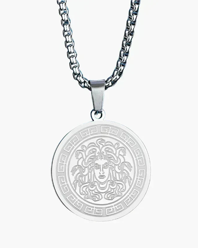 Medusa Lange Kette (Gold & Silber)