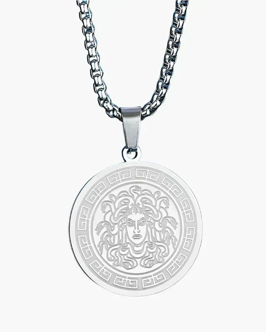 Medusa Lange Kette (Gold & Silber)