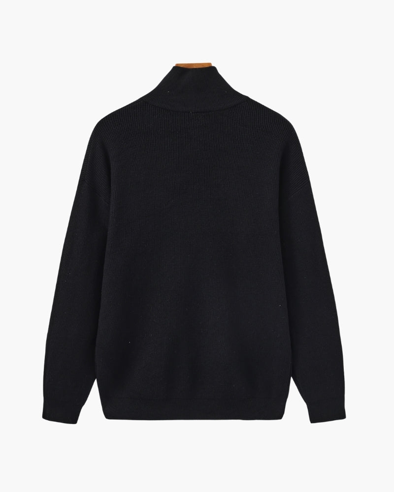 Edler Half-Zip Strickpullover