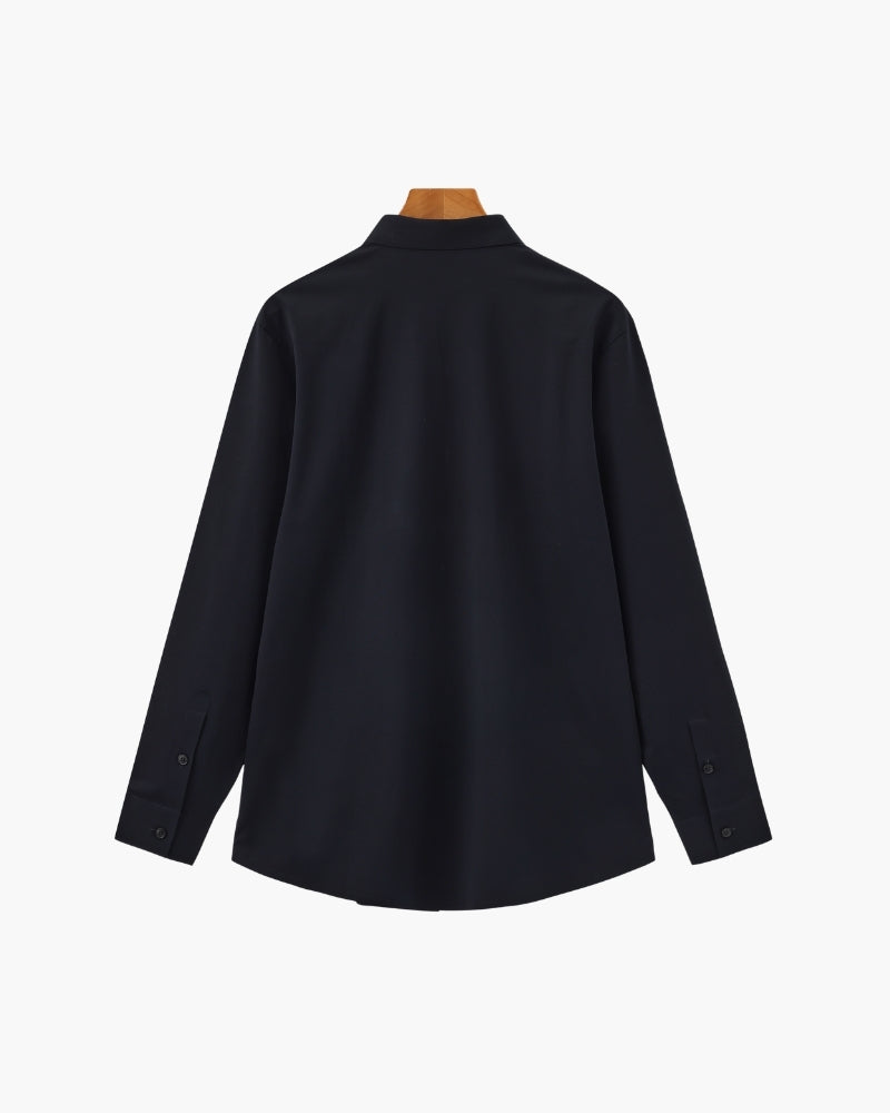 Tailliertes Cotton Flex Hemd