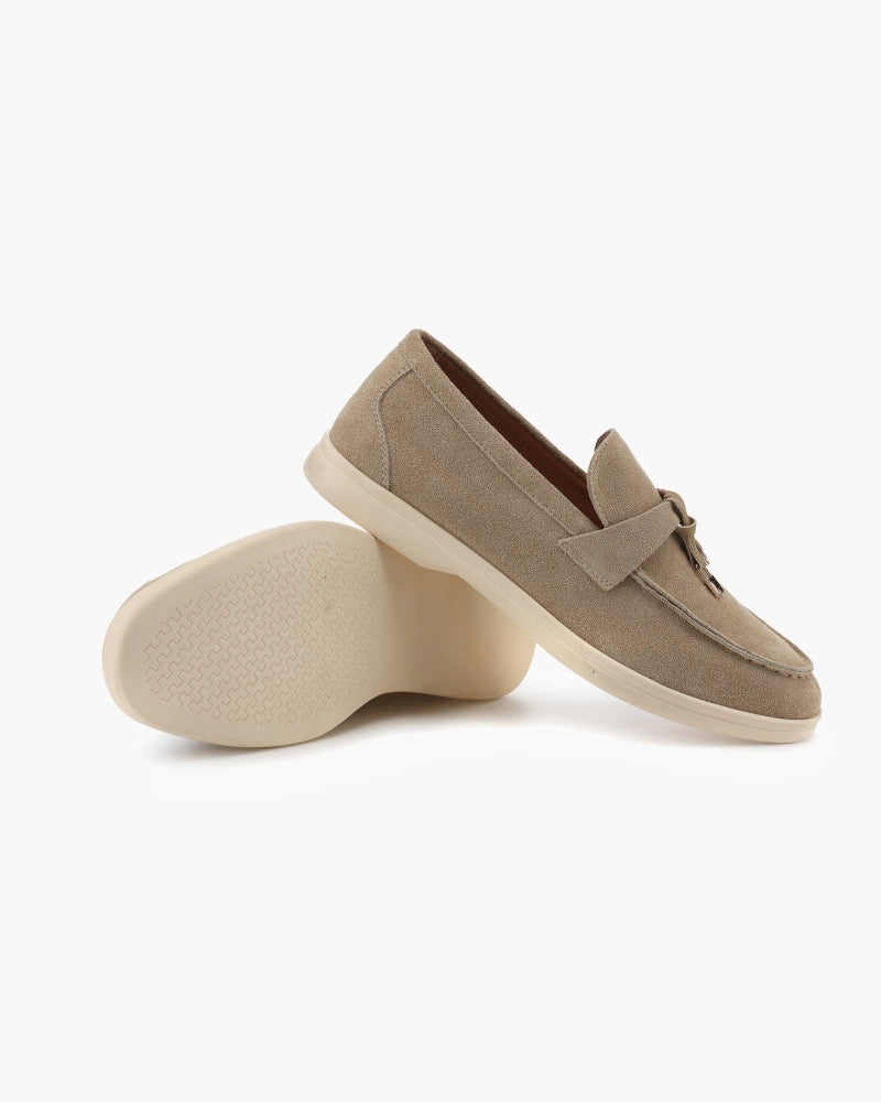 Old Money Wildleder Lady Loafer
