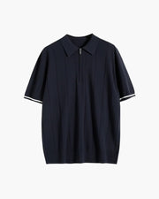 Signature Polo mit Kontrastbesatz