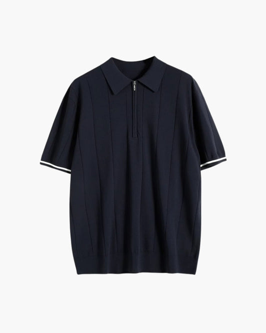 Signature Polo mit Kontrastbesatz