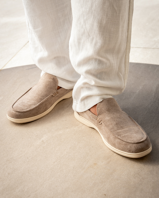 Old Money Wildleder-Loafer