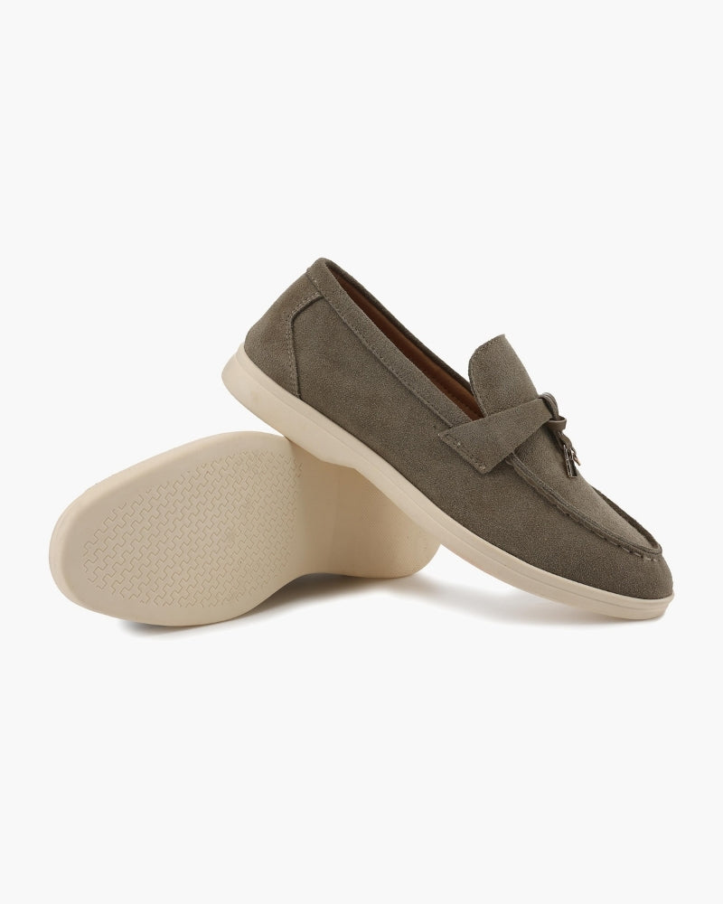 Old Money Wildleder Lady Loafer