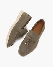 Old Money Wildleder Lady Loafer