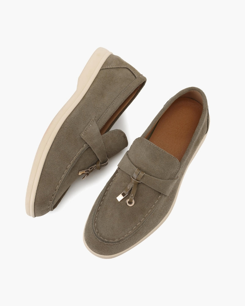 Old Money Wildleder Lady Loafer