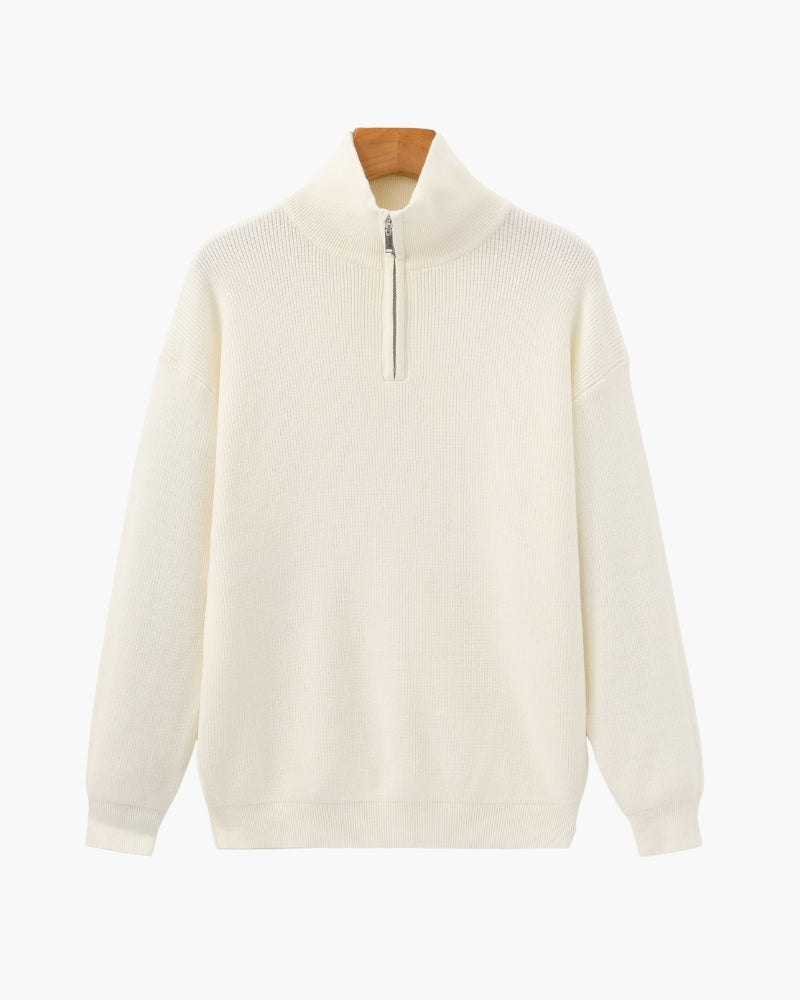 Edler Half-Zip Strickpullover