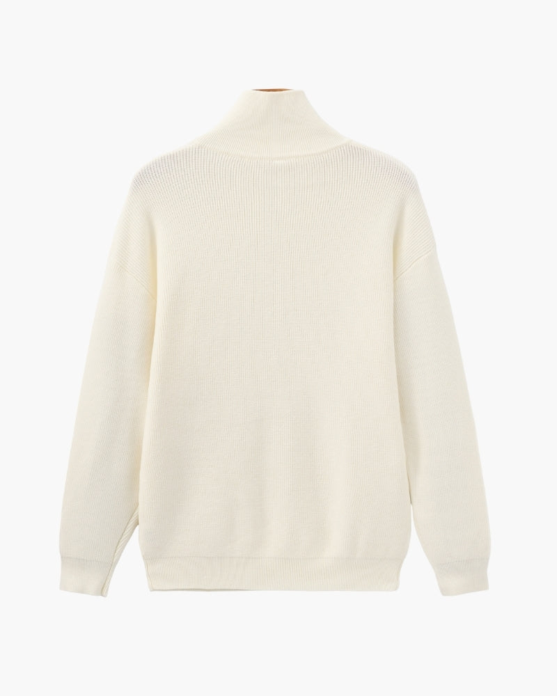 Edler Half-Zip Strickpullover
