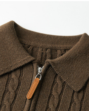 100% Premium Woll Zip Up