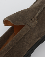 Premium Wildleder-Loafer - Schwarze Sohlen