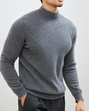 Edler Herbst-Rollkragenpullover