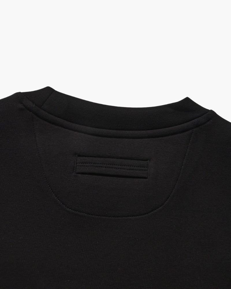 Klassisches Modal Blend Sweatshirt mit Rundhals