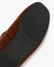 Premium Braune Wildleder-Loafer