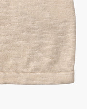 Leinen-Baumwoll Essential Pullover mit Rundhals