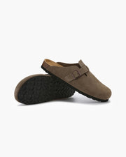 Old Money Wildleder-Clogs