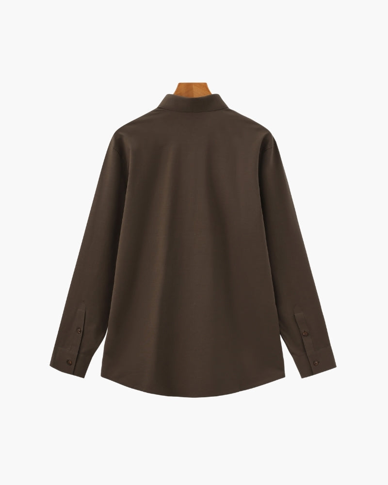 Tailliertes Cotton Flex Hemd