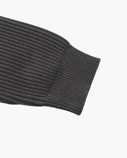 Rippstrick Pullover mit Rundhals