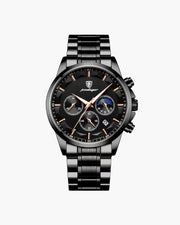 Precision Chronograph Stahluhr