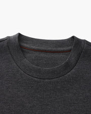 Klassisches Modal Blend Sweatshirt mit Rundhals