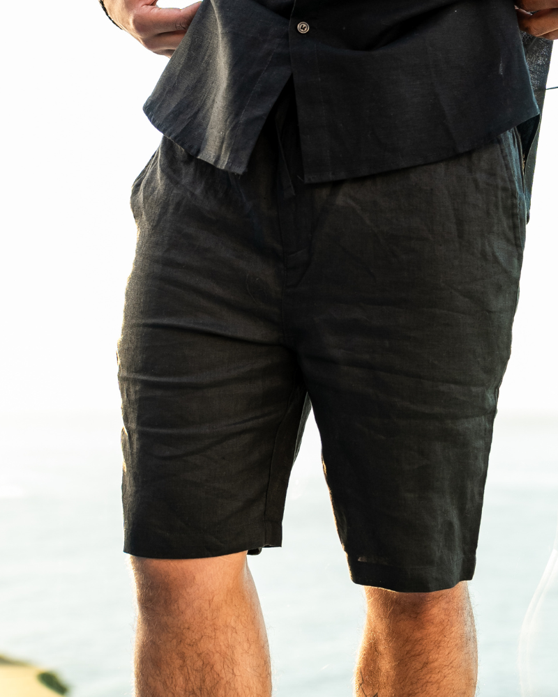 Casablanca - Premium Leinenshorts