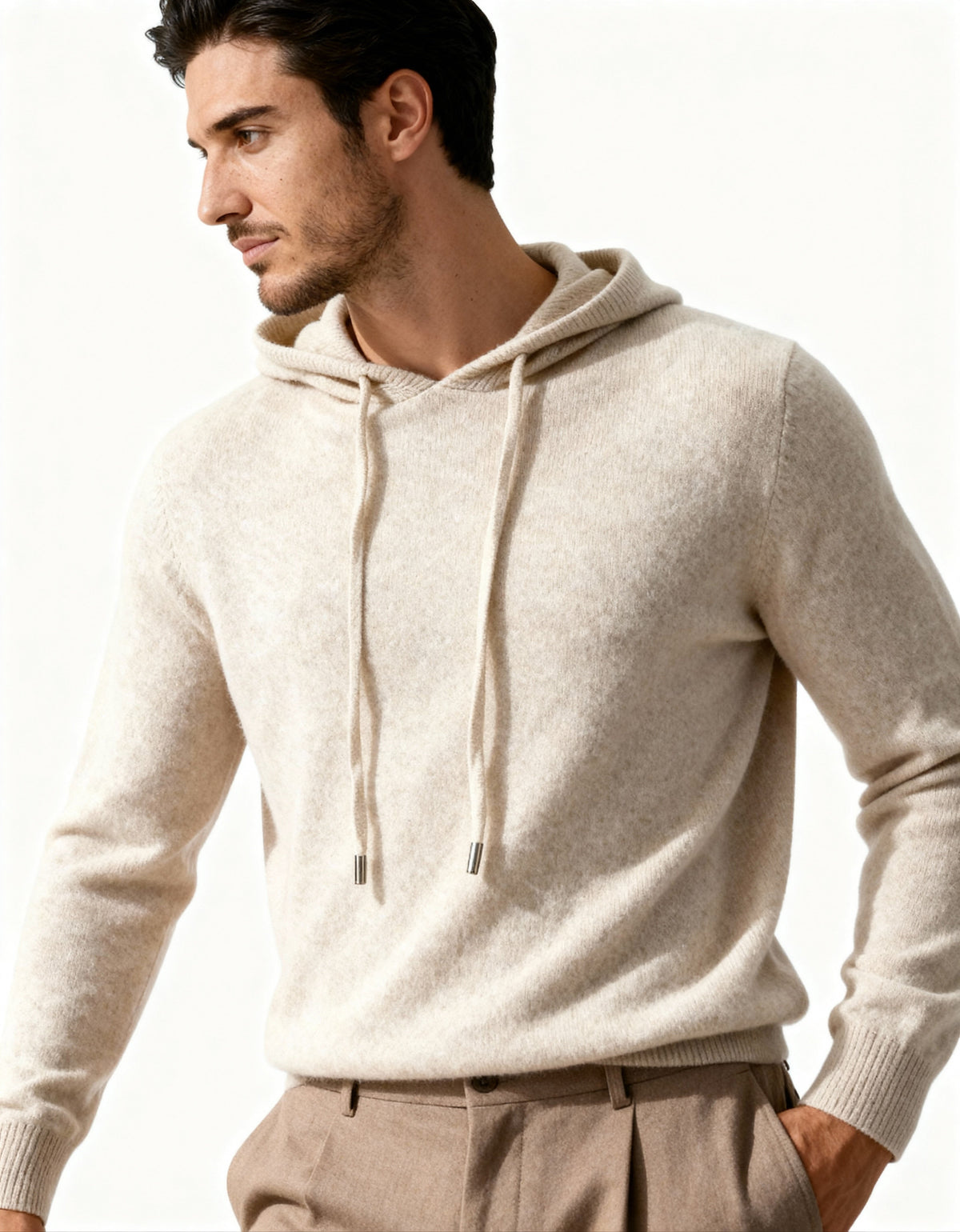 100% Kaschmir Hoodie