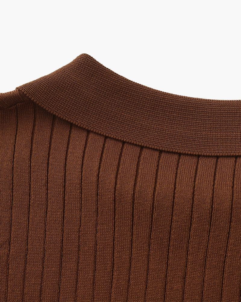 Premium Rippstrick Polo