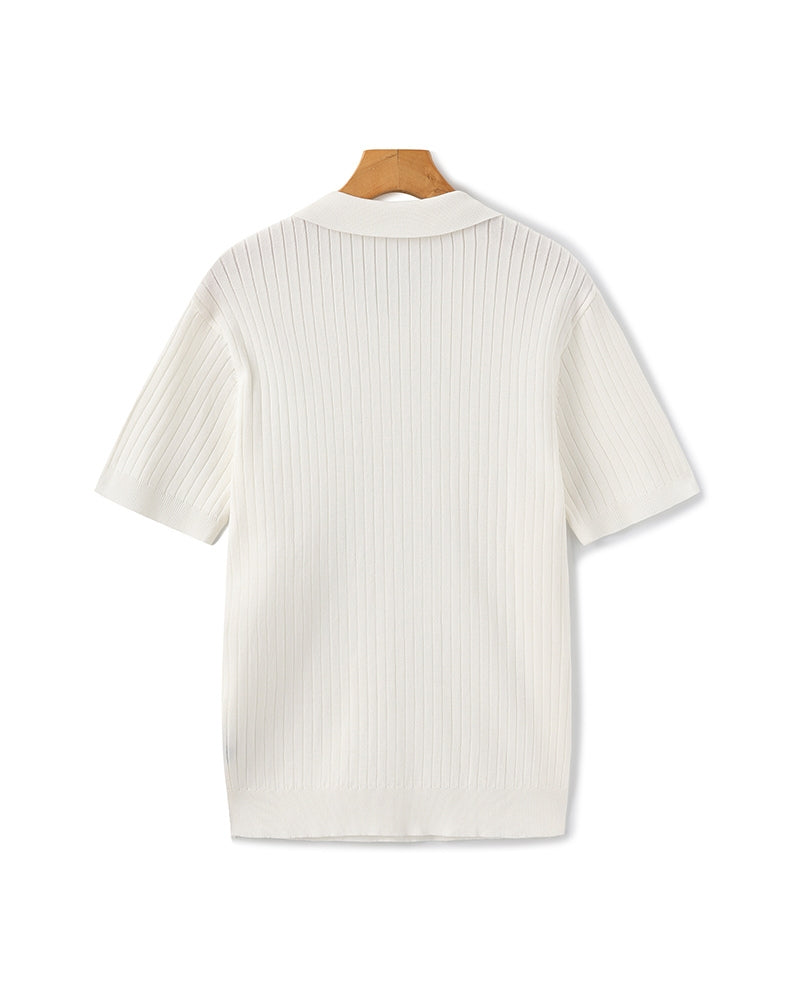 Premium Rippstrick Polo