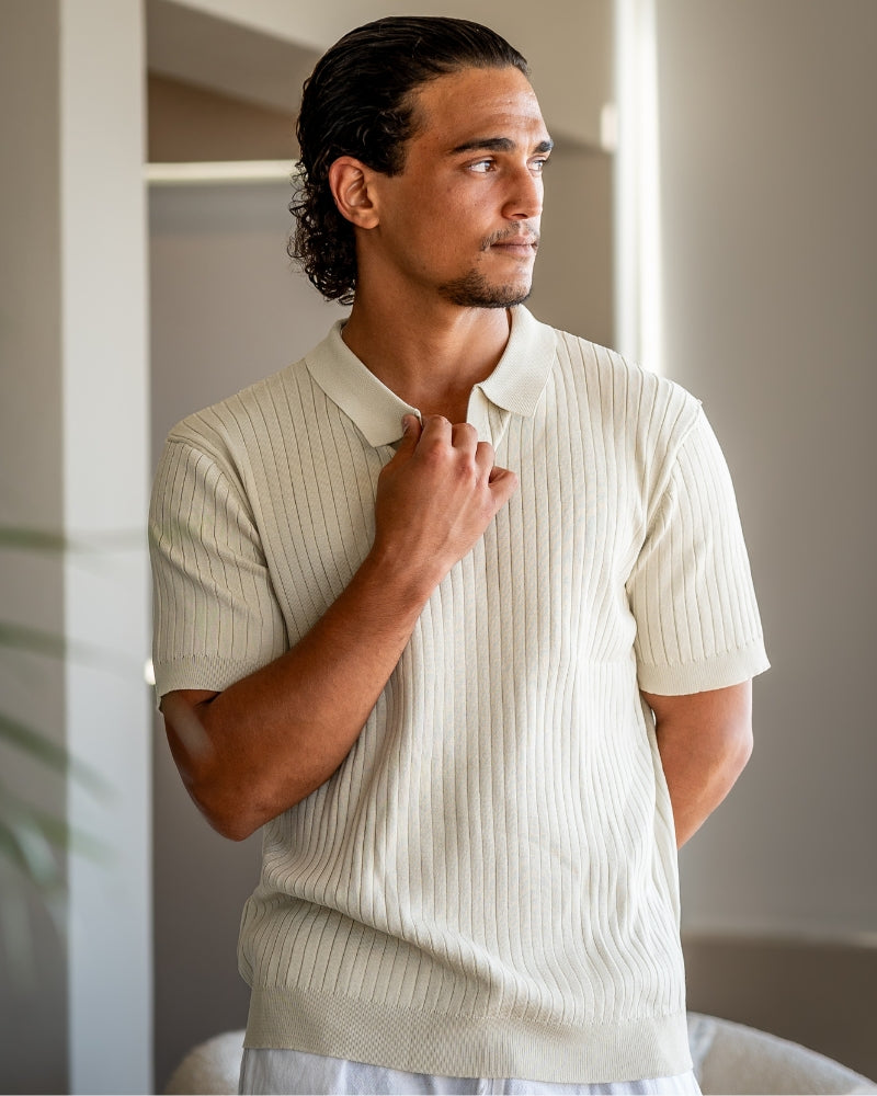 Premium Rippstrick Polo